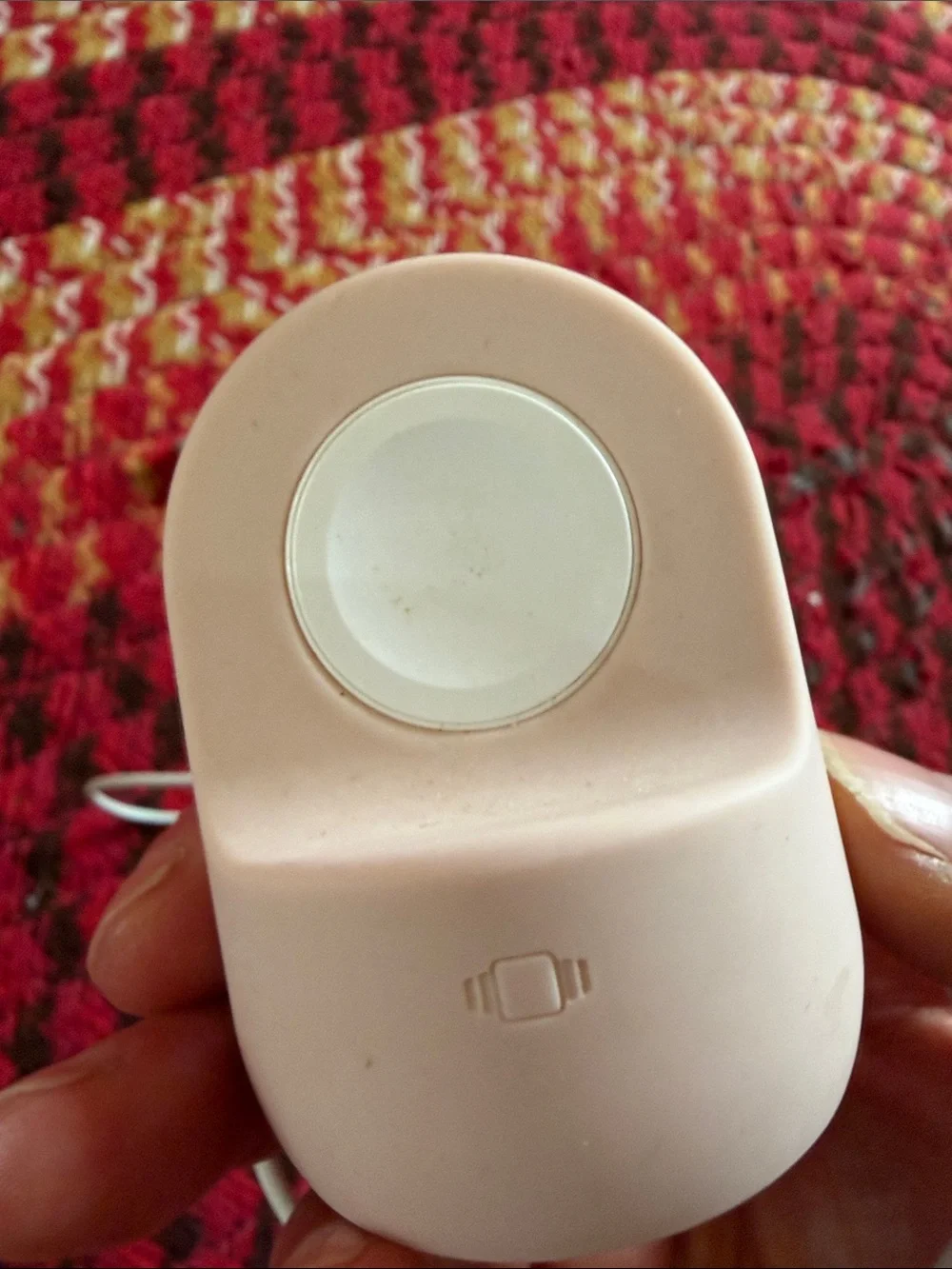 Light pink Magnetic Apple Watch Charging Dock